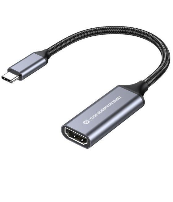 Adaptador usb-c a hdmi hembra 4k 60hz conceptronic