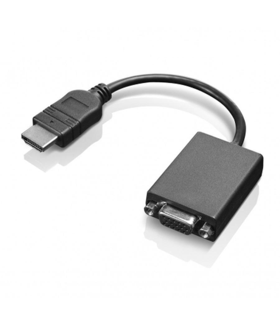 Lenovo HDMI / VGA 0,20 m Negro