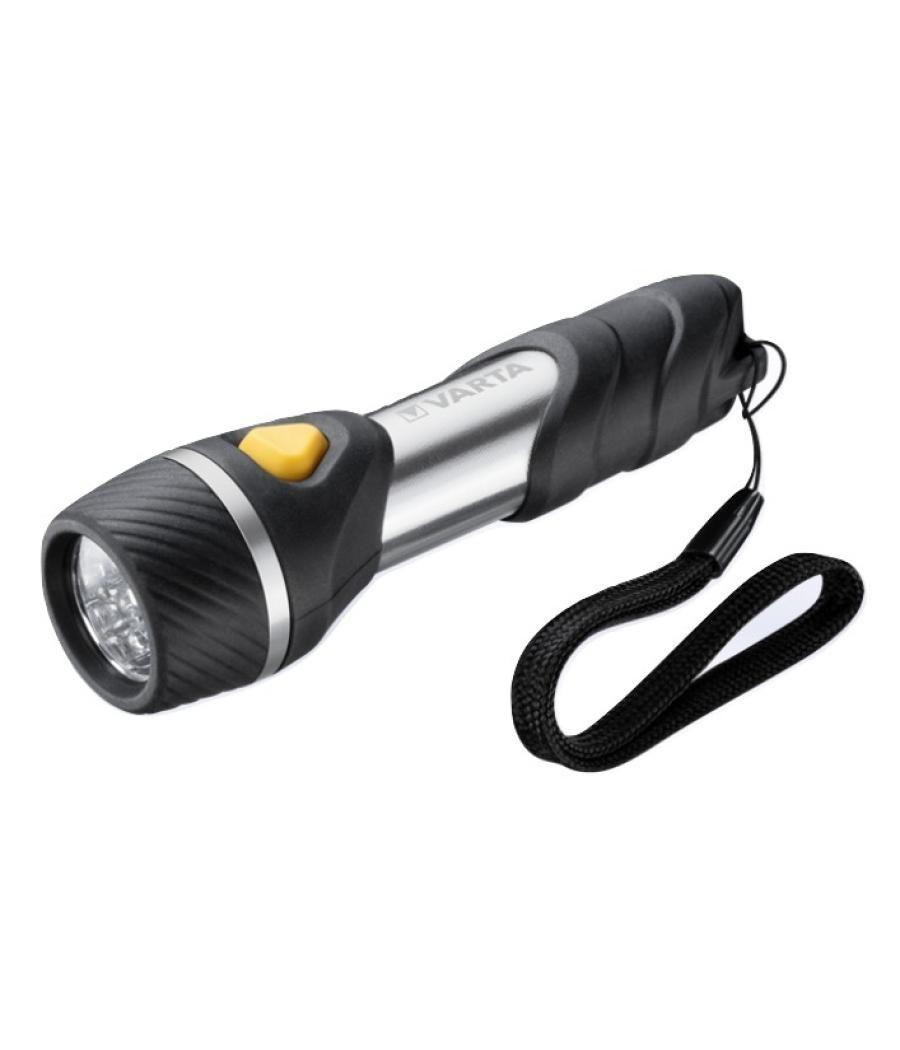 Varta Day Light Multi LED F10 Aluminio, Negro Linterna de llavero