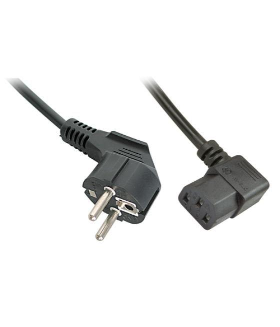 Lindy 30302 cable de transmisión Negro 3 m CEE7/7 IEC 320