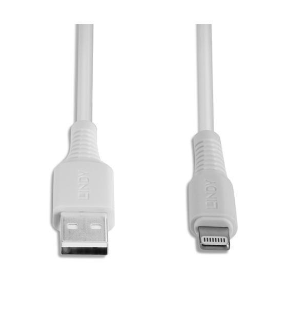 Lindy 31326 cable USB 1 m USB 2.0 USB A Blanco