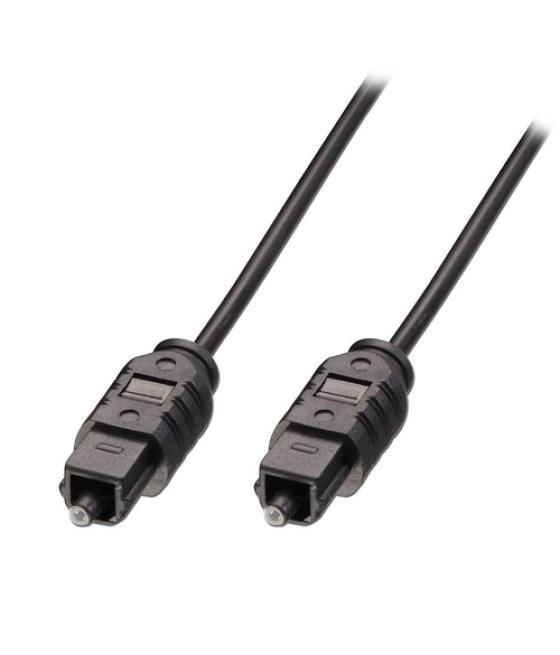 Lindy 35211 cable de audio 1 m TosLink Negro