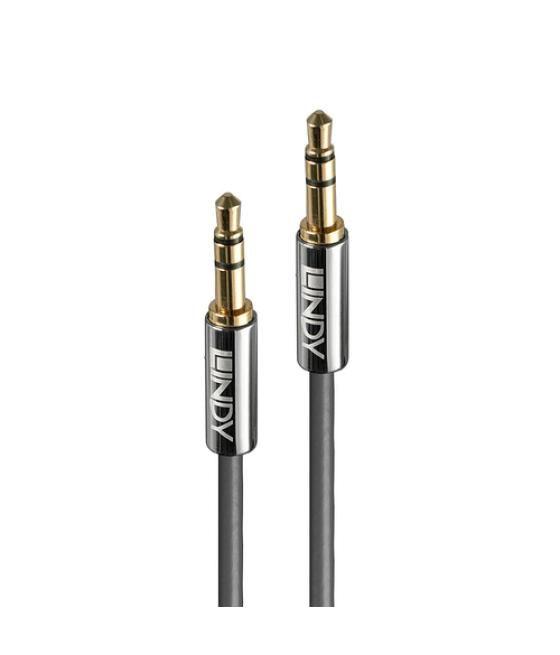 Lindy 35321 cable de audio 1 m 3,5mm Antracita