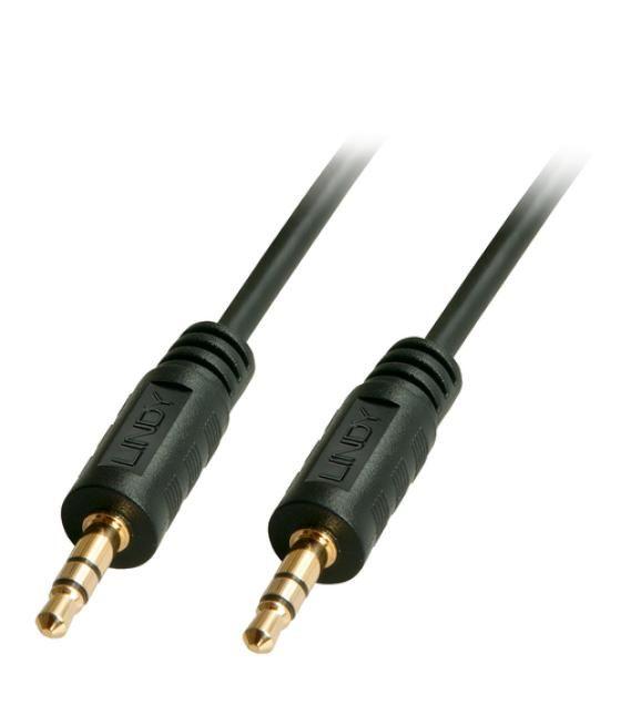 Lindy 35642 cable de audio 2 m 3,5mm Negro