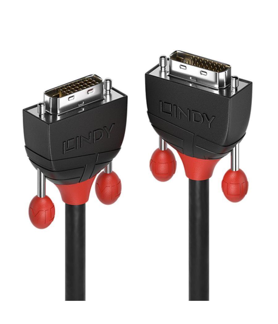 Lindy 36252 cable DVI 2 m DVI-D Negro