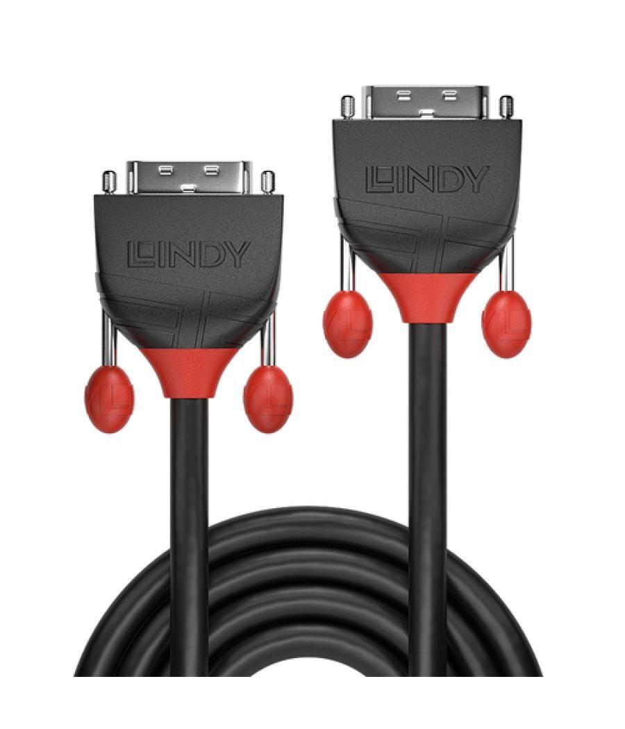 Lindy 36252 cable DVI 2 m DVI-D Negro