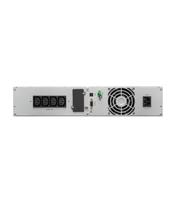 Eaton 9E1000IR sistema de alimentación ininterrumpida (UPS) Doble conversión (en línea) 1 kVA 900 W 4 salidas AC