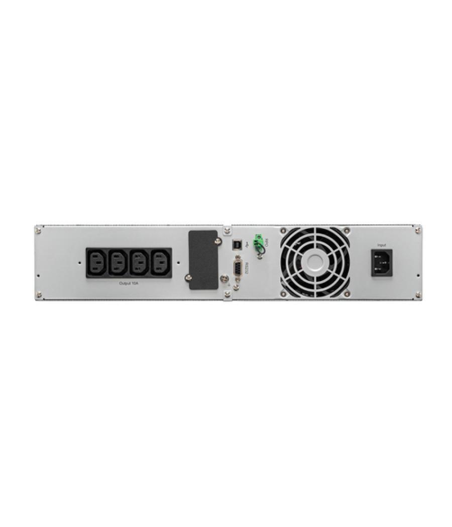 Eaton 9E1000IR sistema de alimentación ininterrumpida (UPS) Doble conversión (en línea) 1 kVA 900 W 4 salidas AC