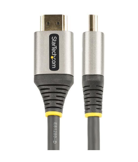 StarTech.com Cable de 2m HDMI 2.1 8K - Cable HDMI Certificado de Ultra Alta Velocidad - 48Gbps - 8K 60Hz - 4K 120Hz - HDR10+ - e