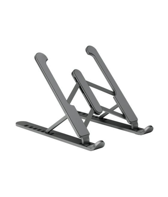 Aisens soporte de sobremesa ajustable para tablet gris oscuro