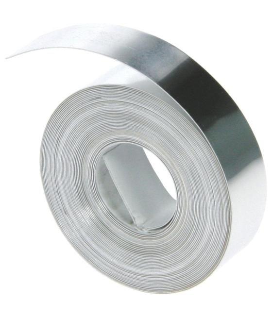 Dymo rhino cinta de aluminio sin adhesivo 4,95 m. x 12 mm.