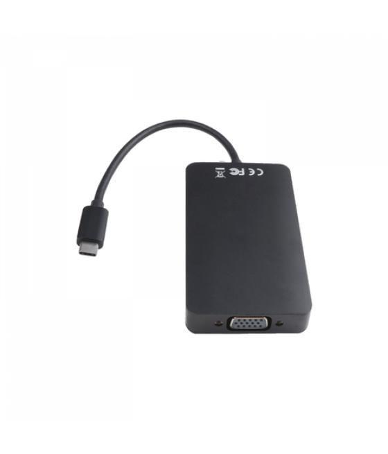 V7 V7UC-U3CRJ45HDVG-BLK Adaptador gráfico USB 3840 x 2160 Pixeles Negro