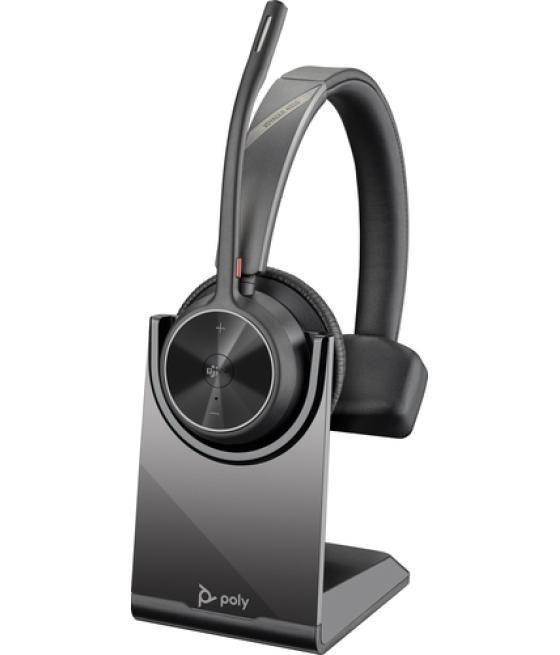 POLY Voyager 4310-M Microsoft Teams Certified USB-C Headset with charge stand