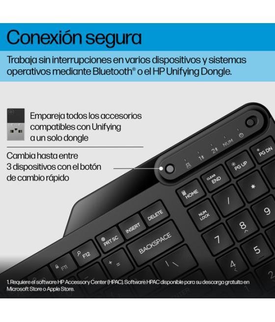 HP Teclado inalámbrico de modo dual 475