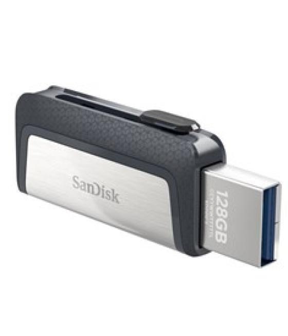 Memoria usb 3.1 usb tipo c sandisk 128gb ultra dual otg