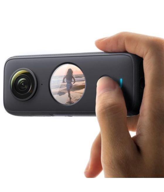 Cámara digital deportiva insta360 one x2/ 5.7k/ ángulo de visión 360º/ negra