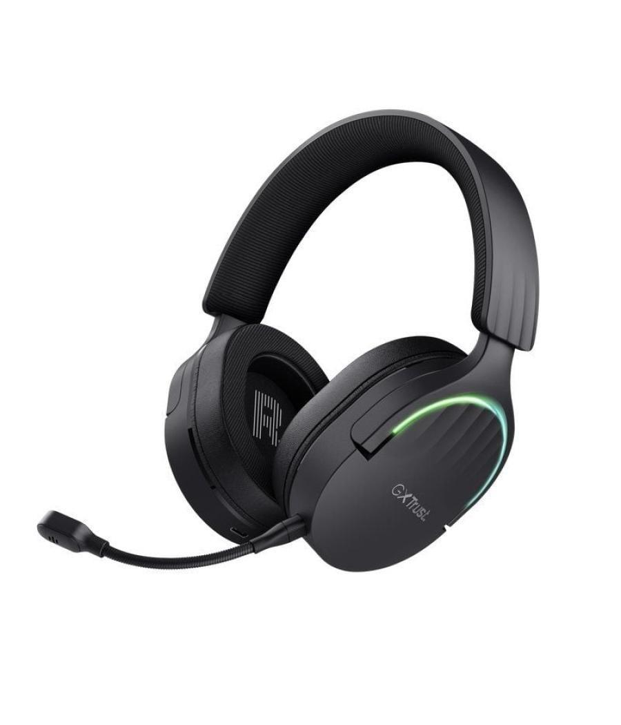 Auriculares gaming inalámbricos con micrófono trust gaming gxt 491 fayzo/ bluetooth/ jack 3.5