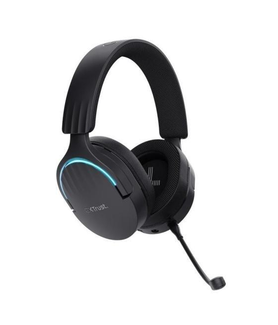 Auriculares gaming inalámbricos con micrófono trust gaming gxt 491 fayzo/ bluetooth/ jack 3.5