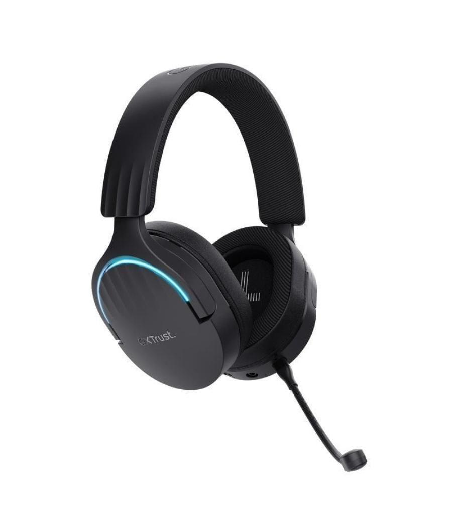 Auriculares gaming inalámbricos con micrófono trust gaming gxt 491 fayzo/ bluetooth/ jack 3.5