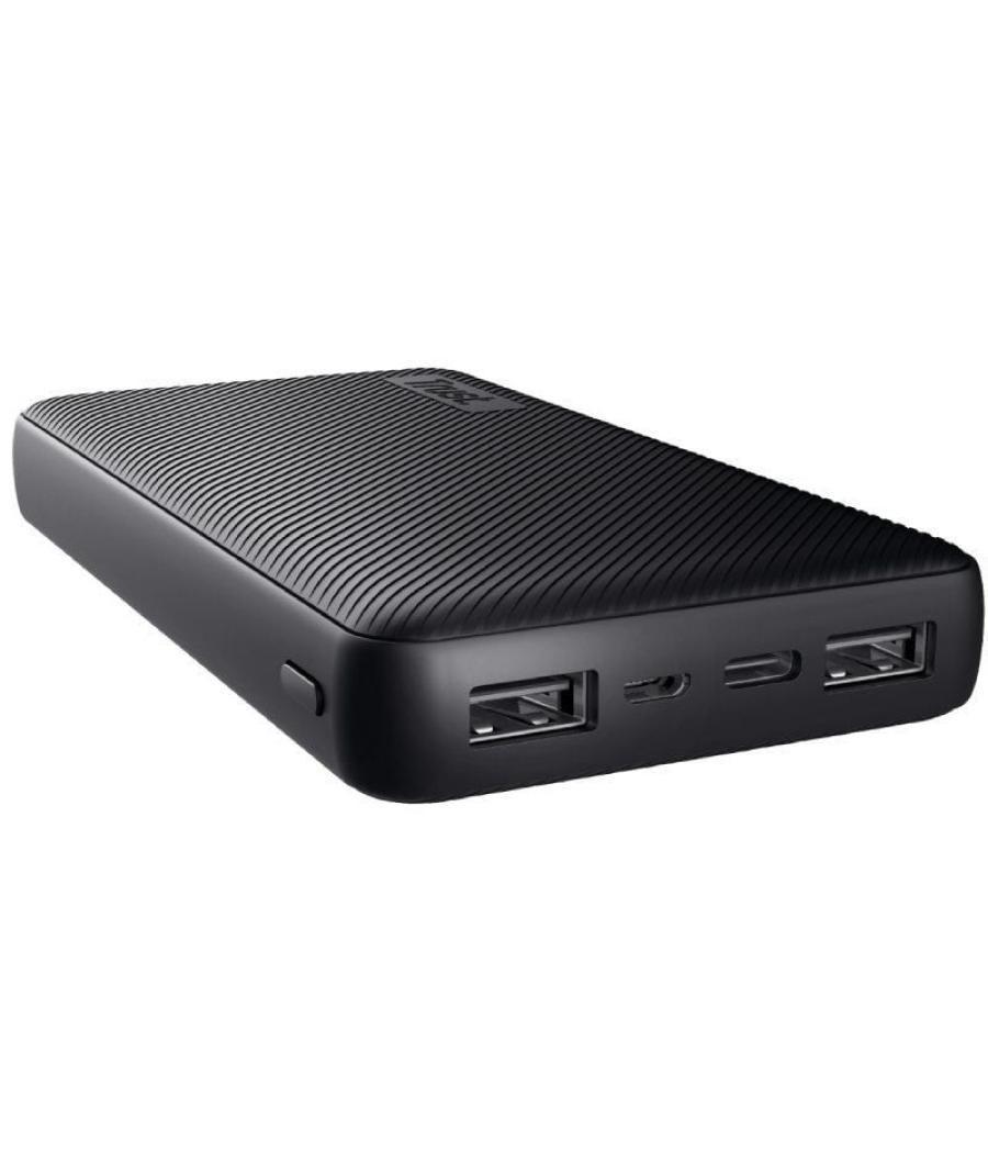 Powerbank 15000mah trust primo/ 15w/ negra