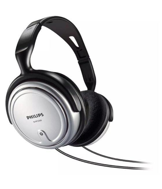 Auriculares philips shp2500/10/ jack 3.5/ grises