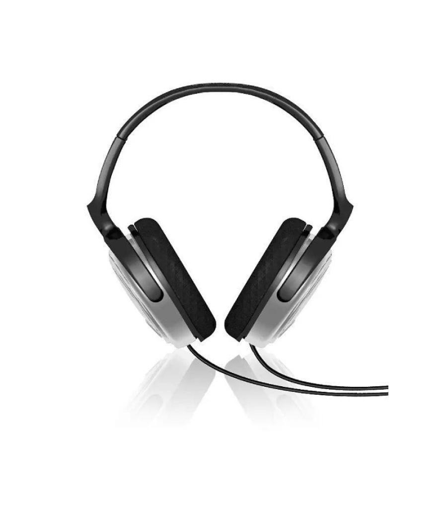 Auriculares philips shp2500/10/ jack 3.5/ grises