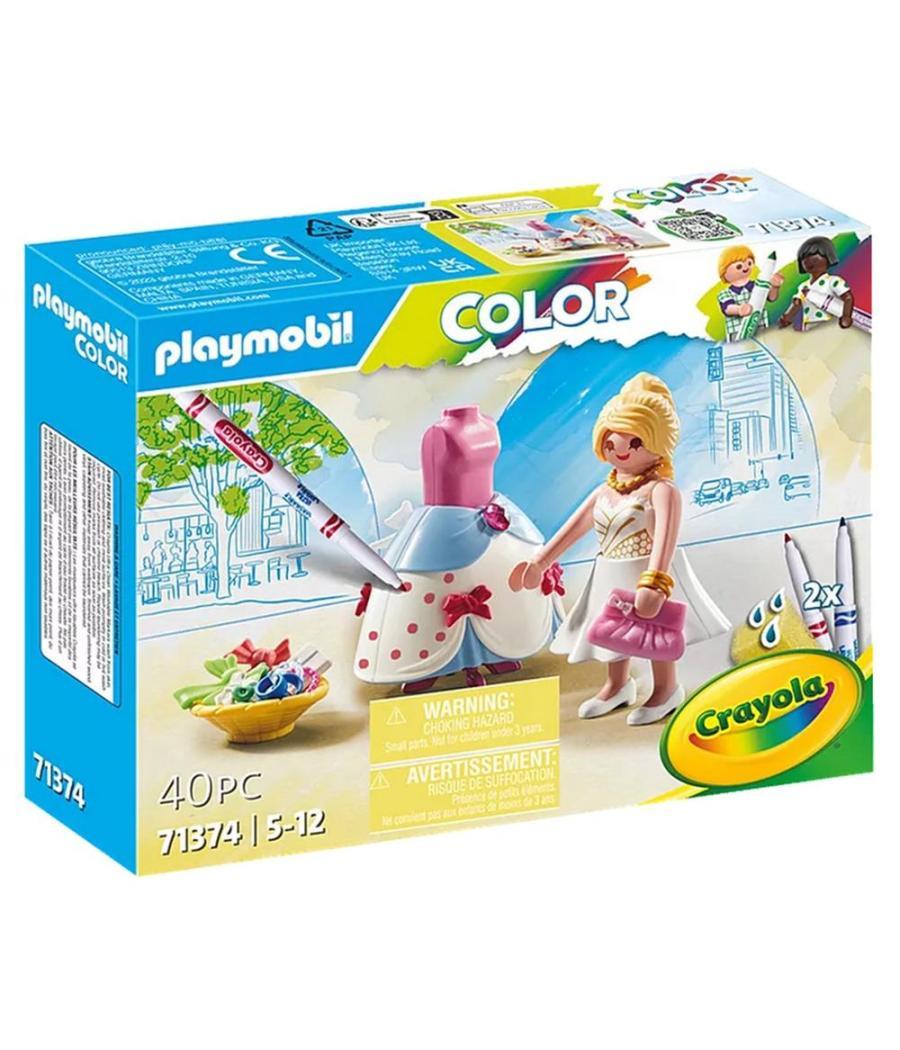 Playmobil color diseñadora de moda