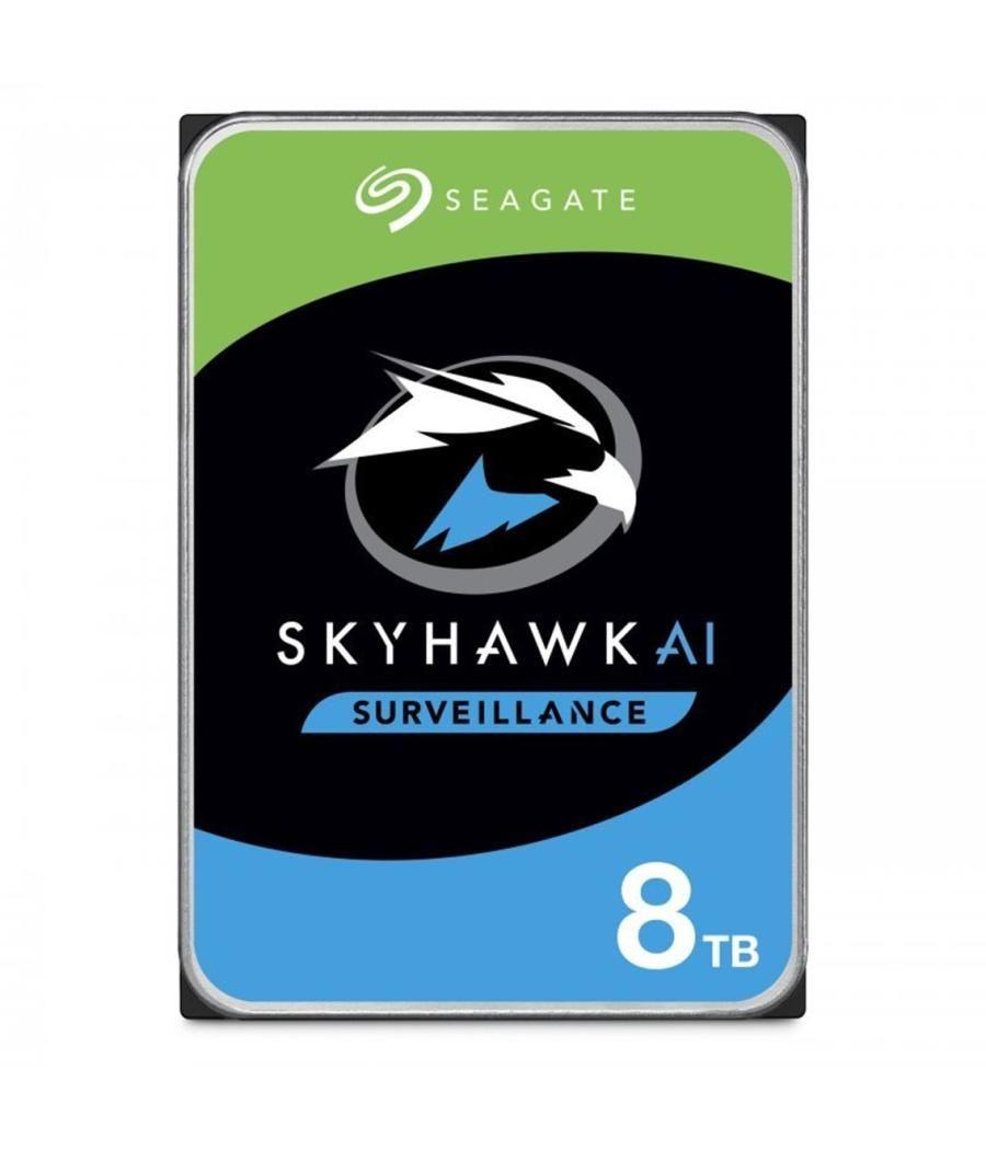Disco duro interno hdd seagate skyhawk ai st8000ve001 8tb 3.5pulgadas 7200rpm - 256mb - sata3