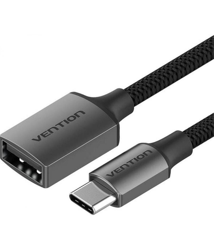 Conversor vention ccwhb/ usb tipo-c macho - usb hembra/ 15cm