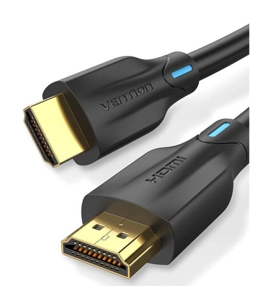 Cable hdmi 2.1 8k vention aanbj/ hdmi macho - hdmi macho/ 5m/ negro