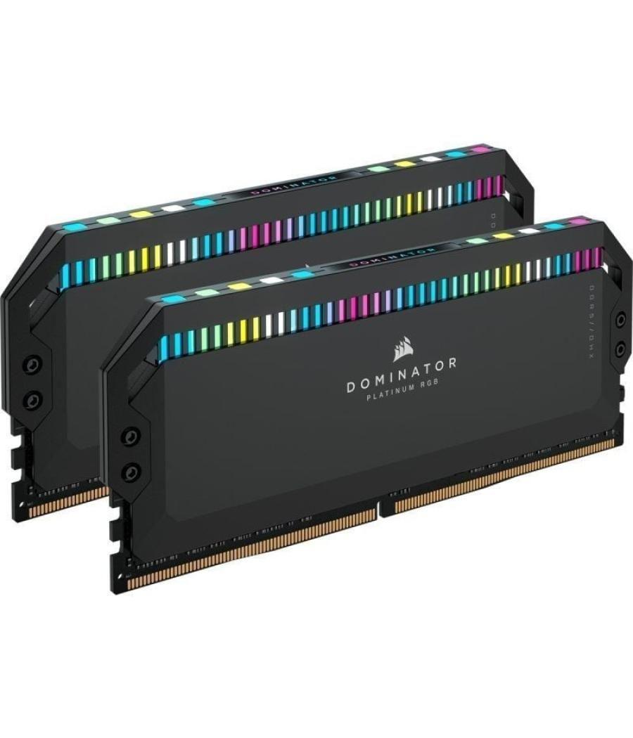 Memoria ram corsair dominator platinum rgb 2 x 16gb/ ddr5/ 5200mhz/ 1.1v/ cl40/ dimm