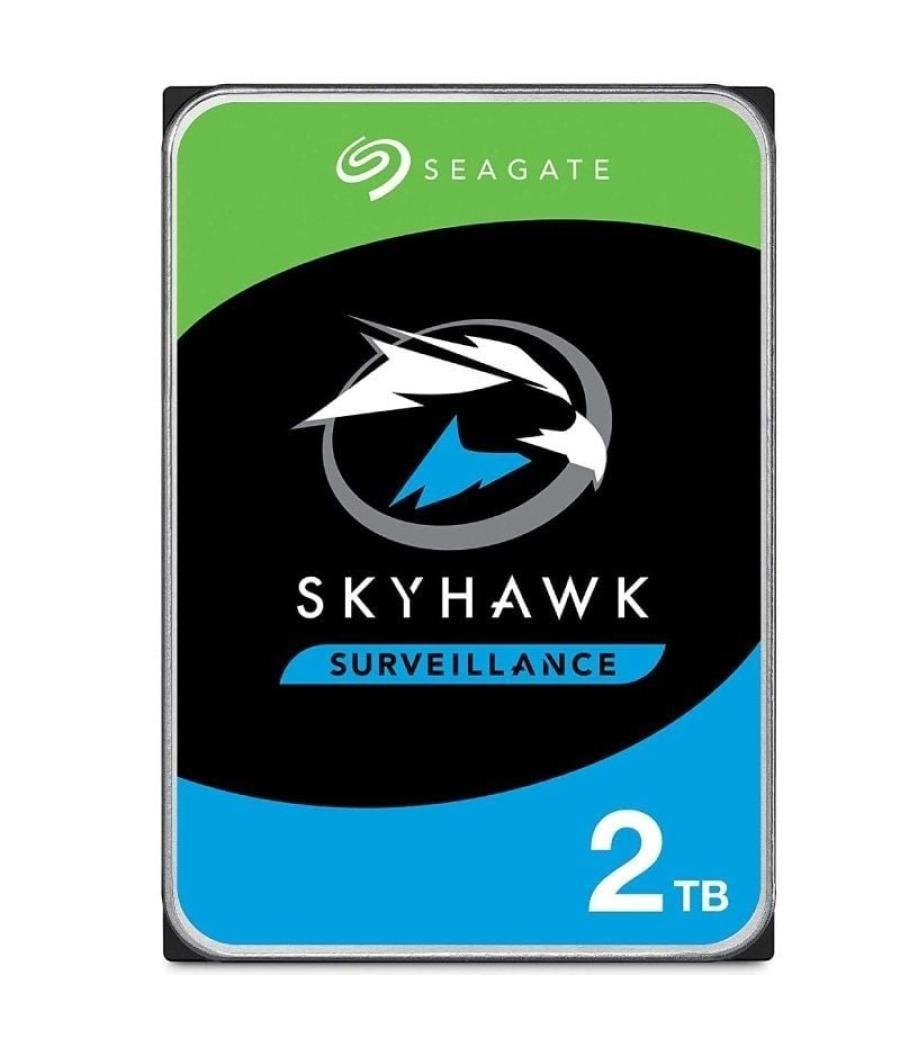 Disco duro seagate skyhawk surveillance 2tb/ 3.5'/ sata iii/ 256mb