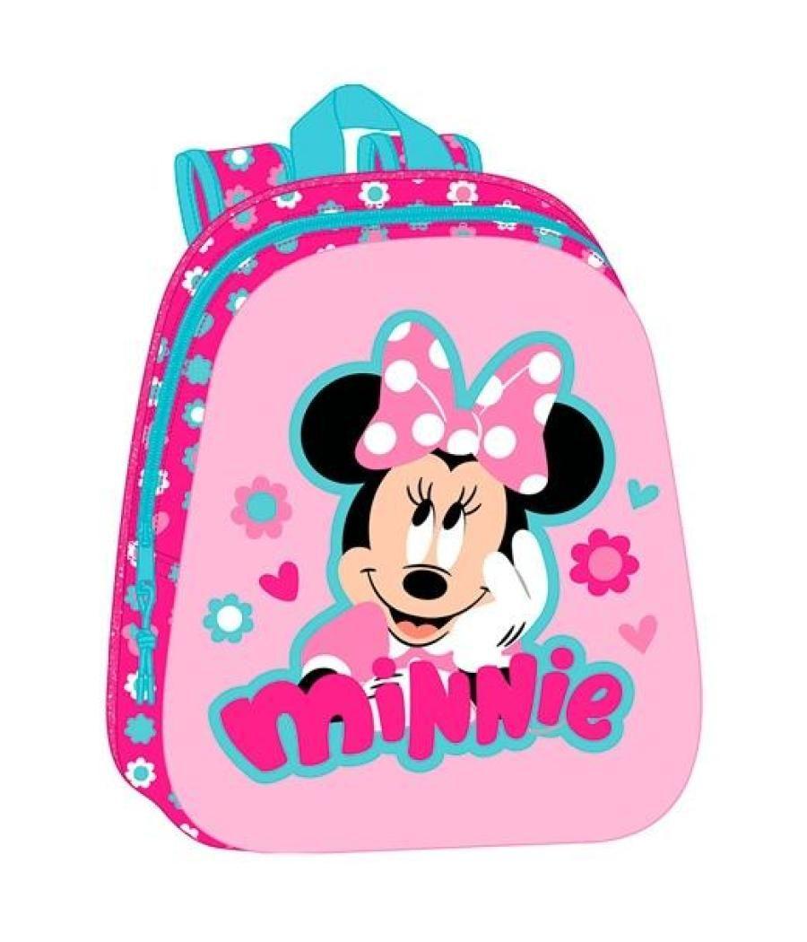 Safta mochila 8,64l infantil 3d minnie mouse