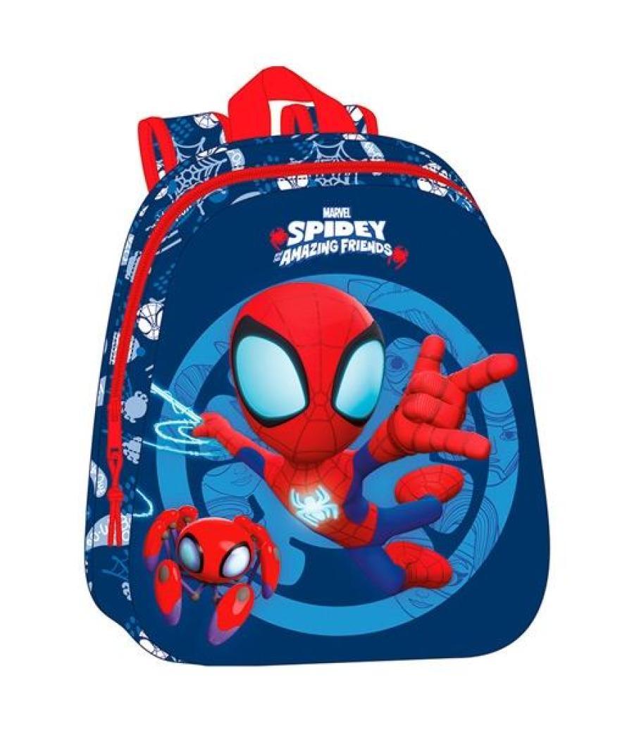 Safta mochila 8,64l infantil 3d spidey