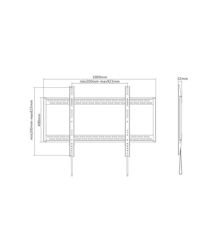 Soporte de Pared Fijo Aisens WT100F-067 para TV de 60-100'/ hasta 130kg - Imagen 5