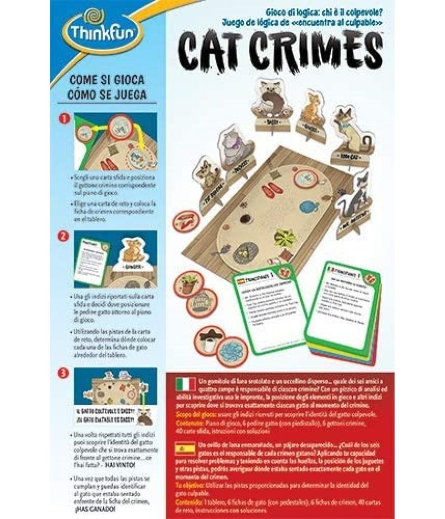 Juego de mesa cat crimes