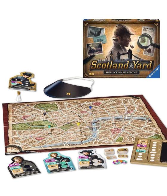 Juego de mesa ravensburger scotland yard sherlock holmes edition