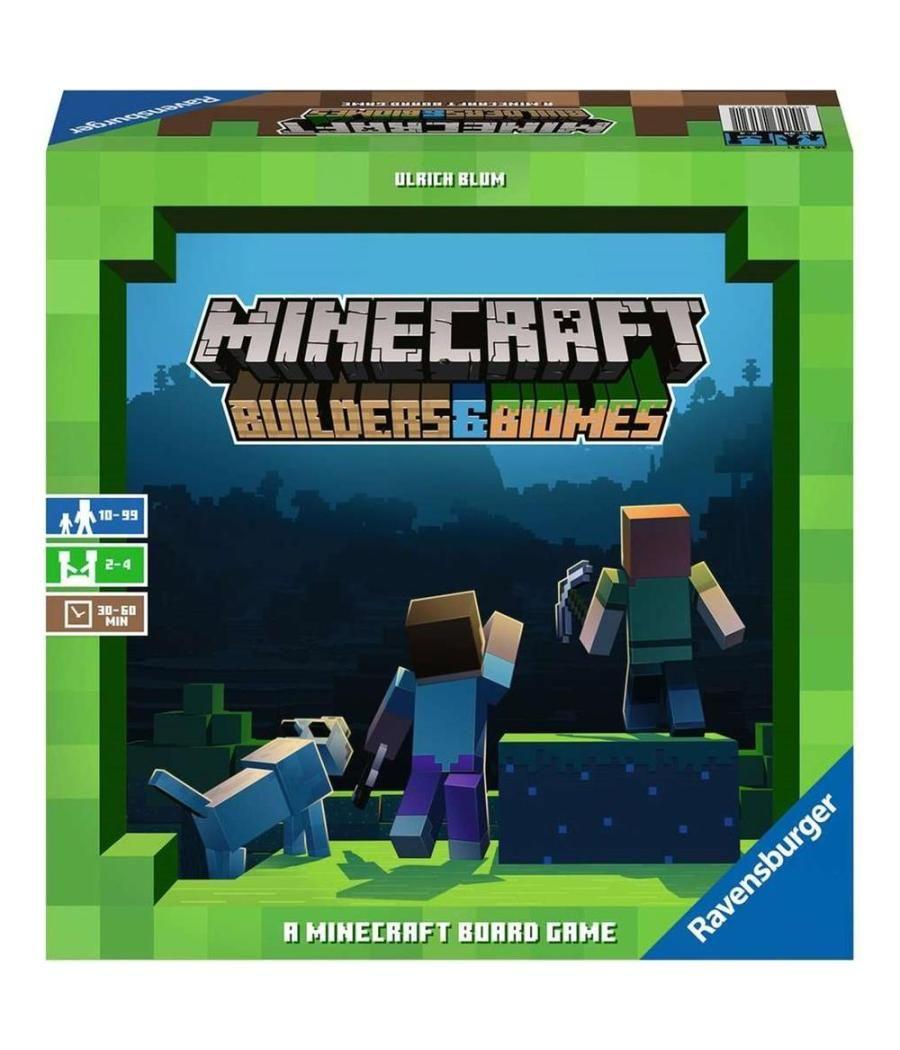 Juego de mesa ravensburger minecraft builders & biomes