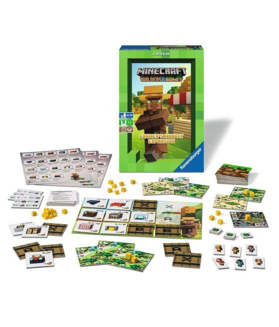 Juego de mesa ravensburger minecraft farmer's market esp.