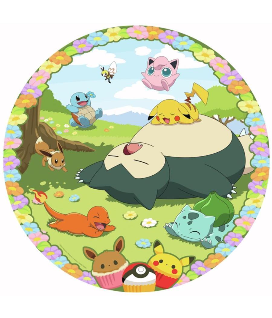 Puzzle ravenzburger pokemon round 500 piezas