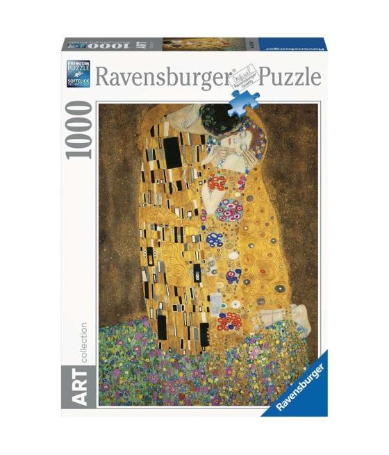 Puzzle ravensburger klimt: el beso 1000 piezas