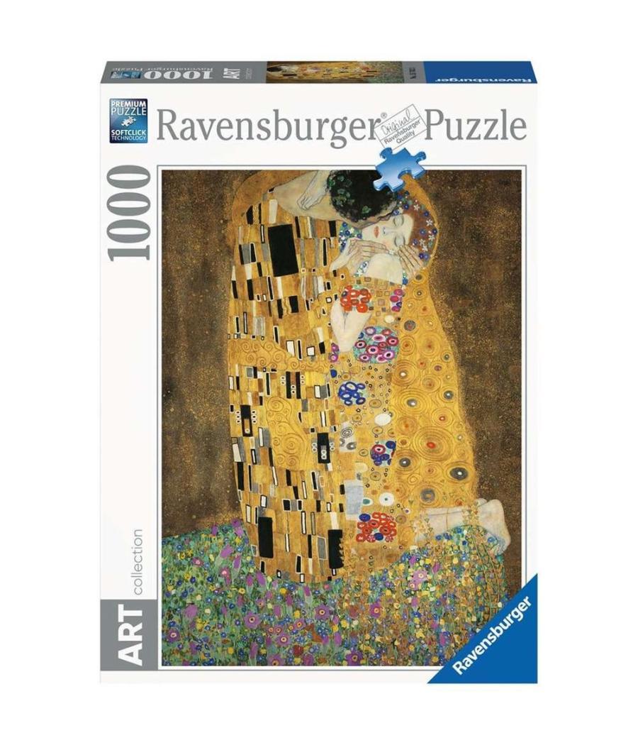 Puzzle ravensburger klimt: el beso 1000 piezas