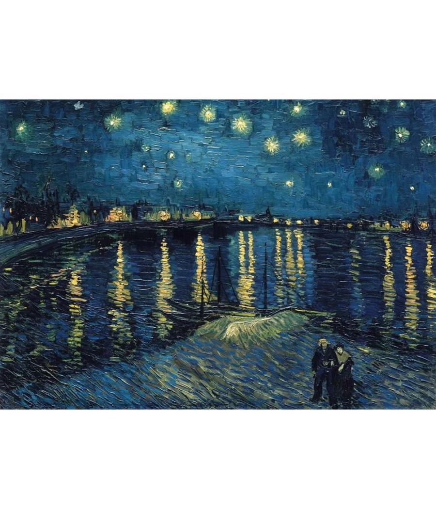 Puzzle ravensburger van gogh: noche estrellada 1000 piezas