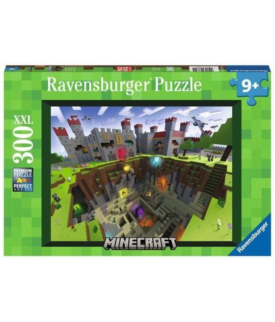 Puzzle ravensburger minecraft 9+ 300 piezas