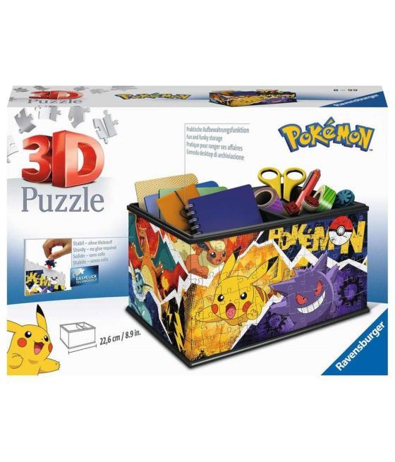 Puzzle 3d ravensburger storage box - pokemon