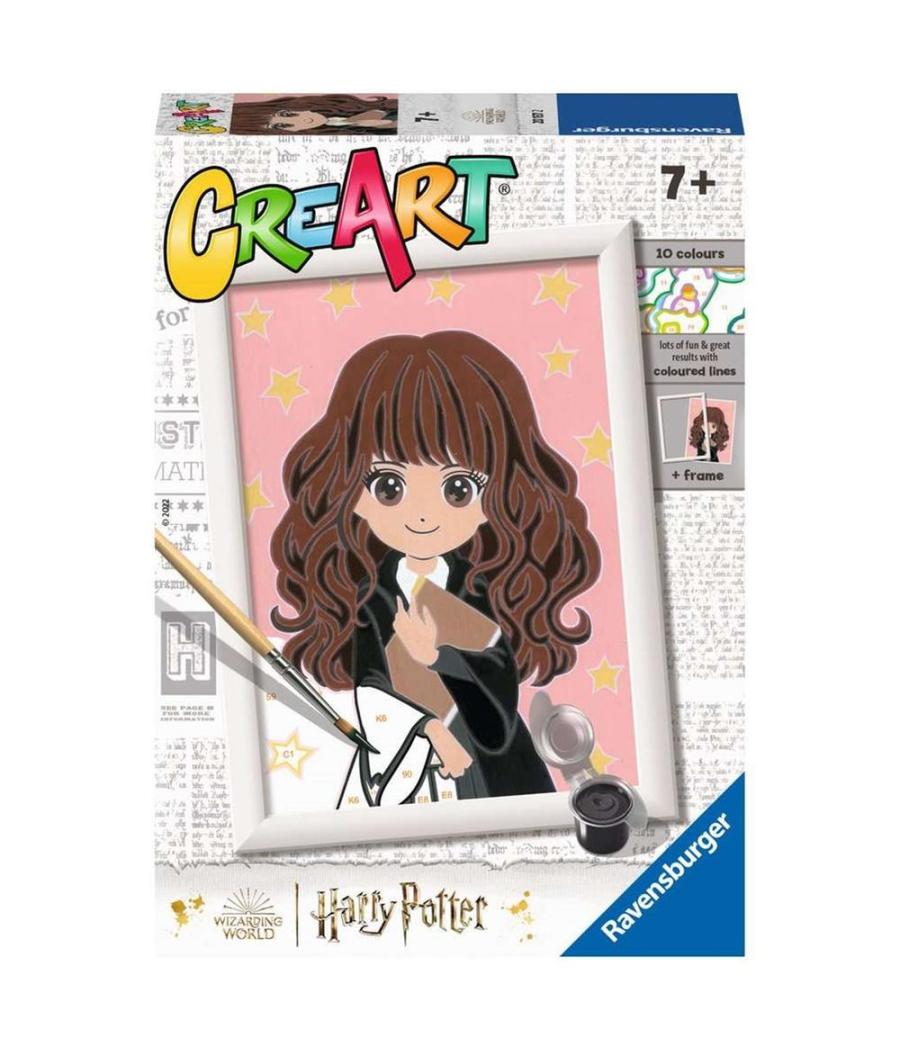 Kit para pintar con números ravensburger creart serie e harry potter: hermione