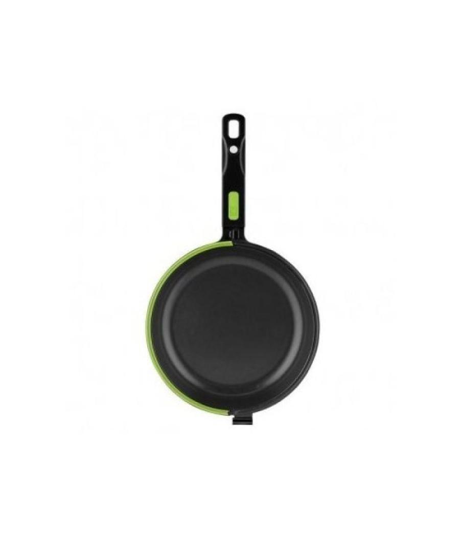 Sartén dupla para tortillas bra prior a121467/ ø26cm/ aluminio fundido/ apta para inducción