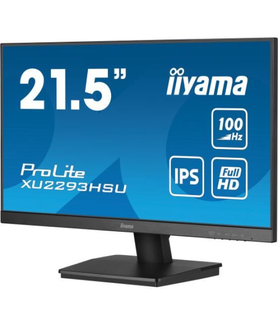 Iiyama prolite xu2293hsu-b6 pantalla para pc 54,6 cm (21.5") 1920 x 1080 pixeles full hd led negro