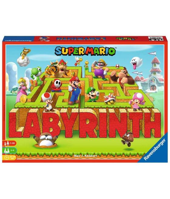 Juego de mesa ravensburger labyrinth super mario