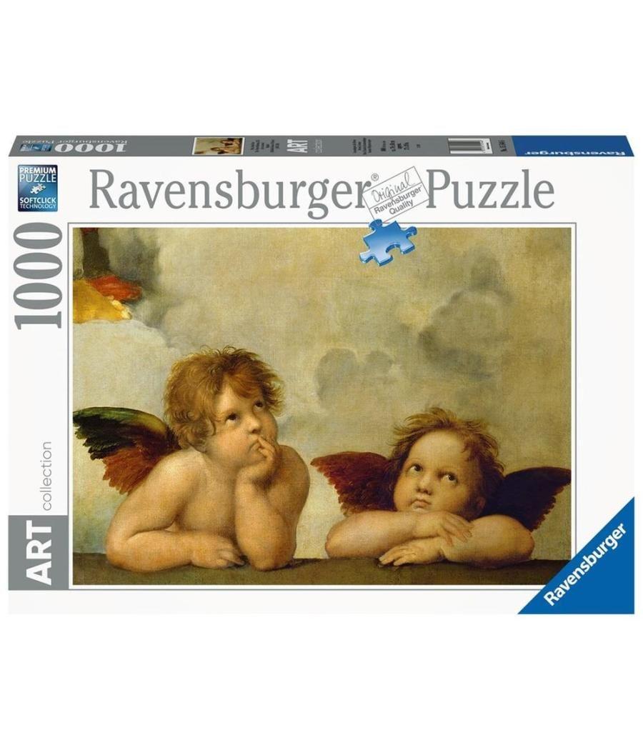 Puzzle ravensburger raffaello: cherubini 1000 piezas